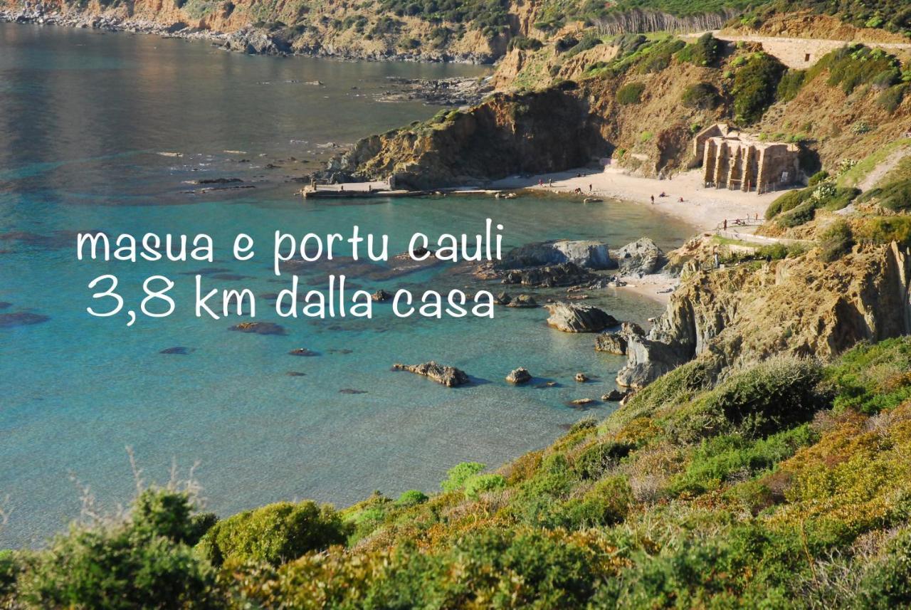 La Casa Del Mare Tanca Piras Βίλα Nebida Εξωτερικό φωτογραφία