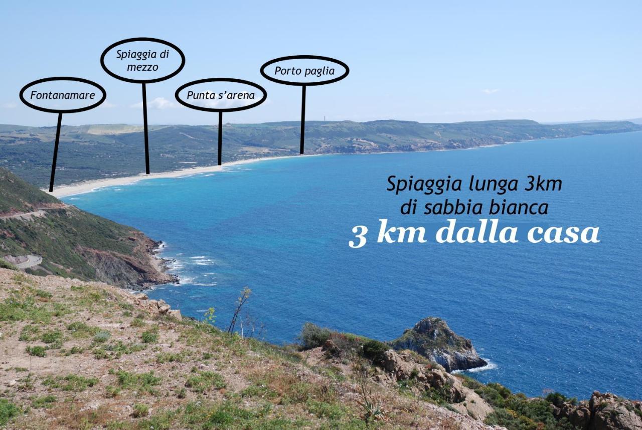 La Casa Del Mare Tanca Piras Βίλα Nebida Εξωτερικό φωτογραφία