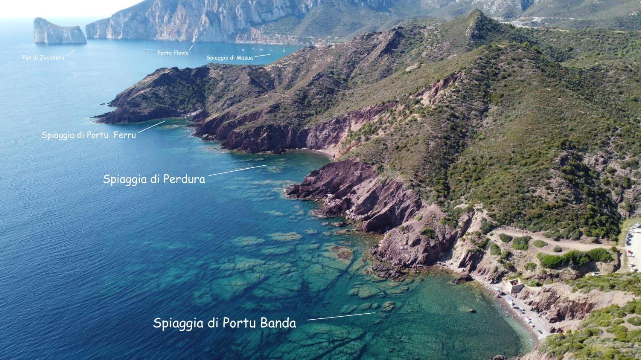 La Casa Del Mare Tanca Piras Βίλα Nebida Εξωτερικό φωτογραφία